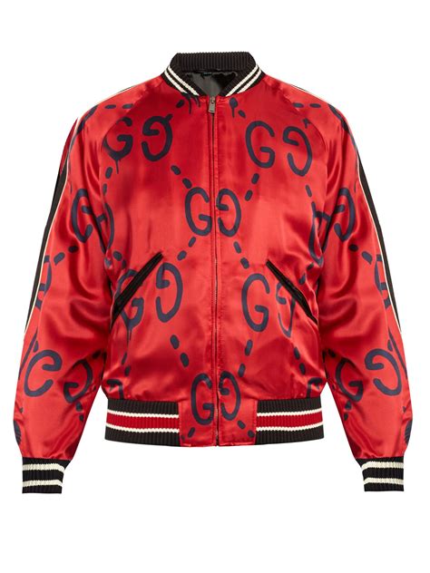 gucci red bomber|Gucci bomber men.